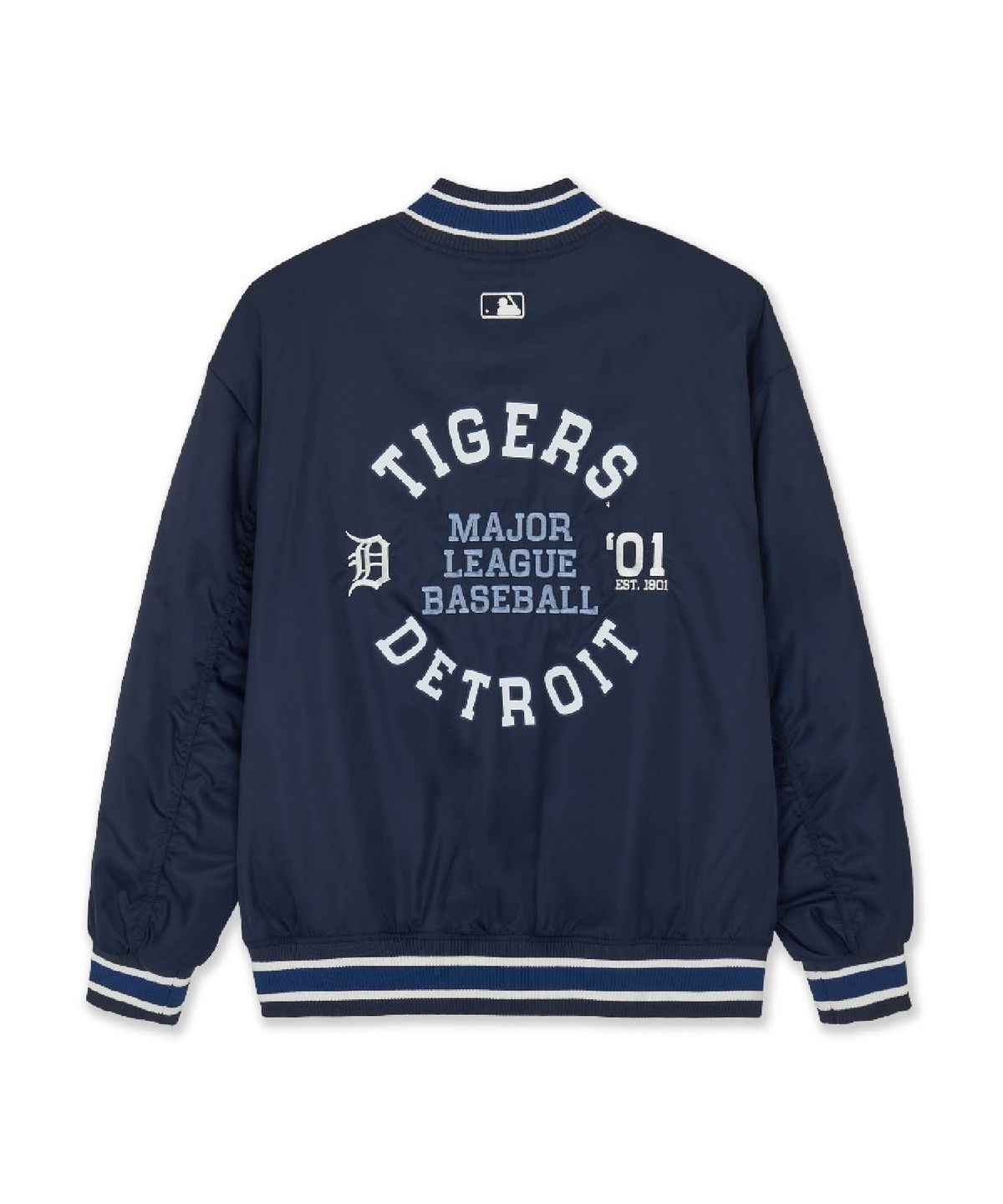 엠엘비(MLB) 나일론 레터 바시티자켓 DET (D.Navy)