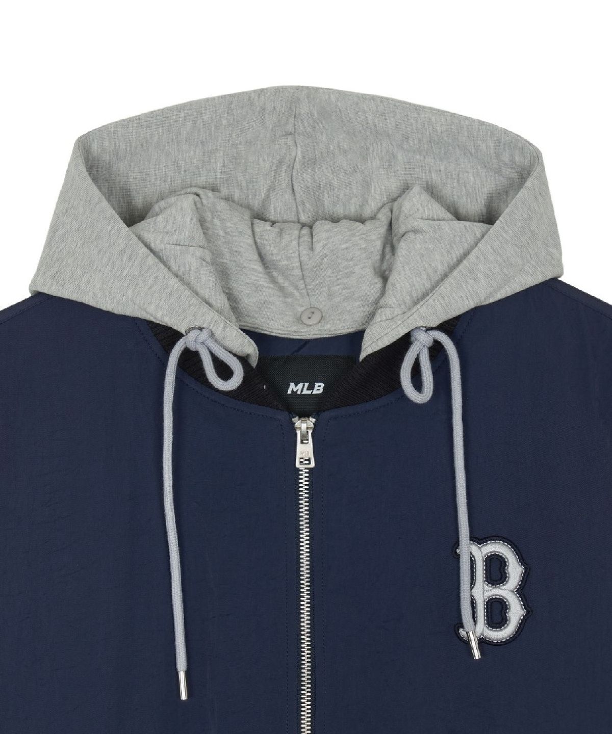 엠엘비(MLB) 나일론 후드탈착 바시티자켓 BOS (D.Navy)