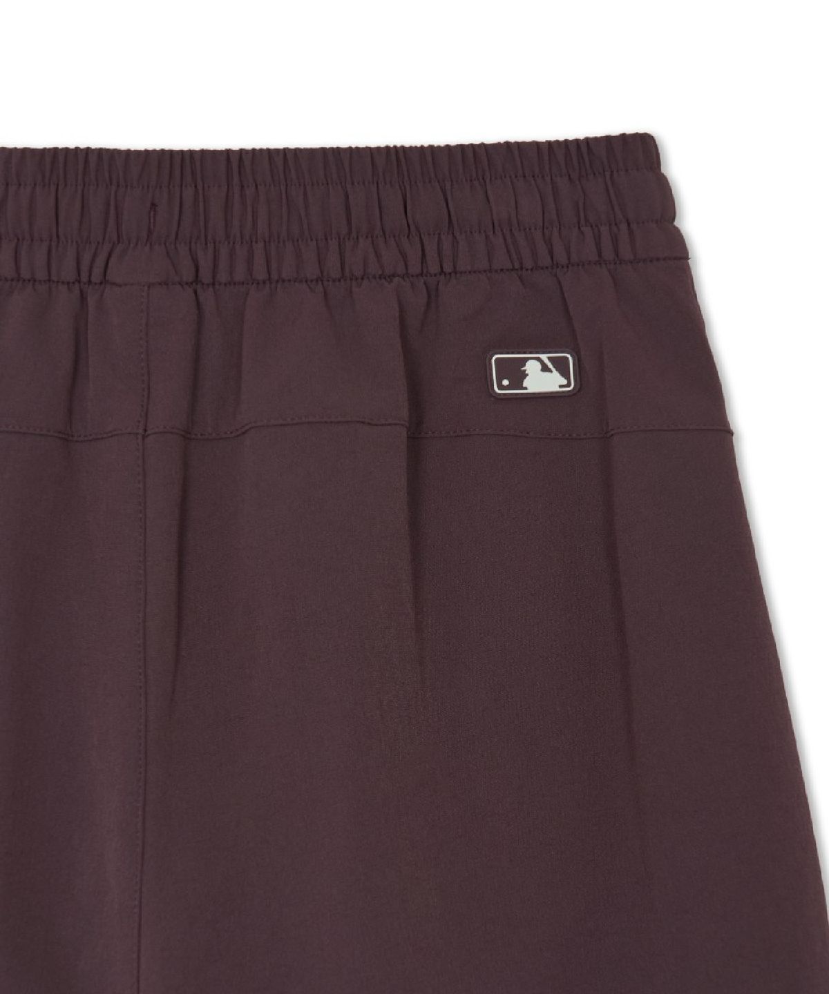엠엘비(MLB) 여성 고프코어 커브드 라인 기모 와이드 플레어 팬츠 NYM (Ptn.Burgundy)