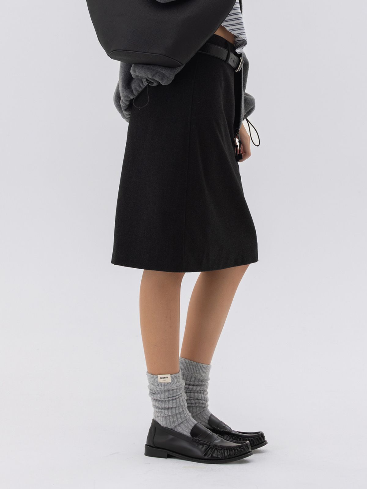 글로니(GLOWNY) G CASH SOCKS (GRAY)