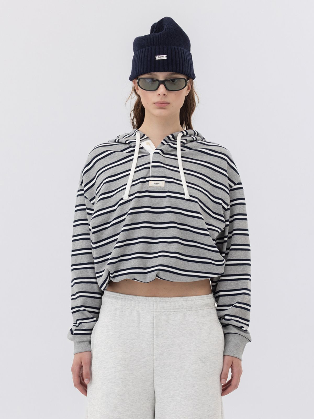 글로니(GLOWNY) G CLASSIC BEANIE (DEEP NAVY)