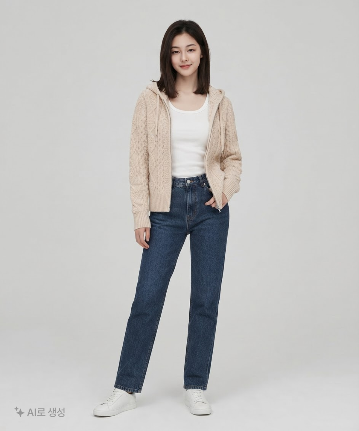 리메인세컨드(LEMAIN SECOND) 후드 집업 M
