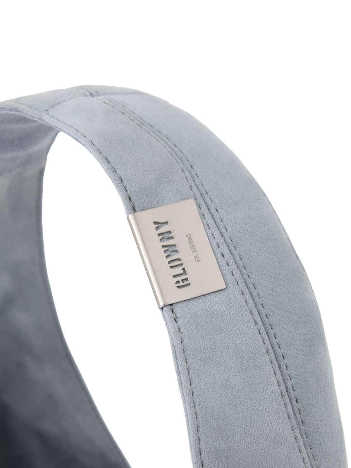 글로니(GLOWNY) G LEATHER HALF SHOULDER BAG (ASH BLUE)