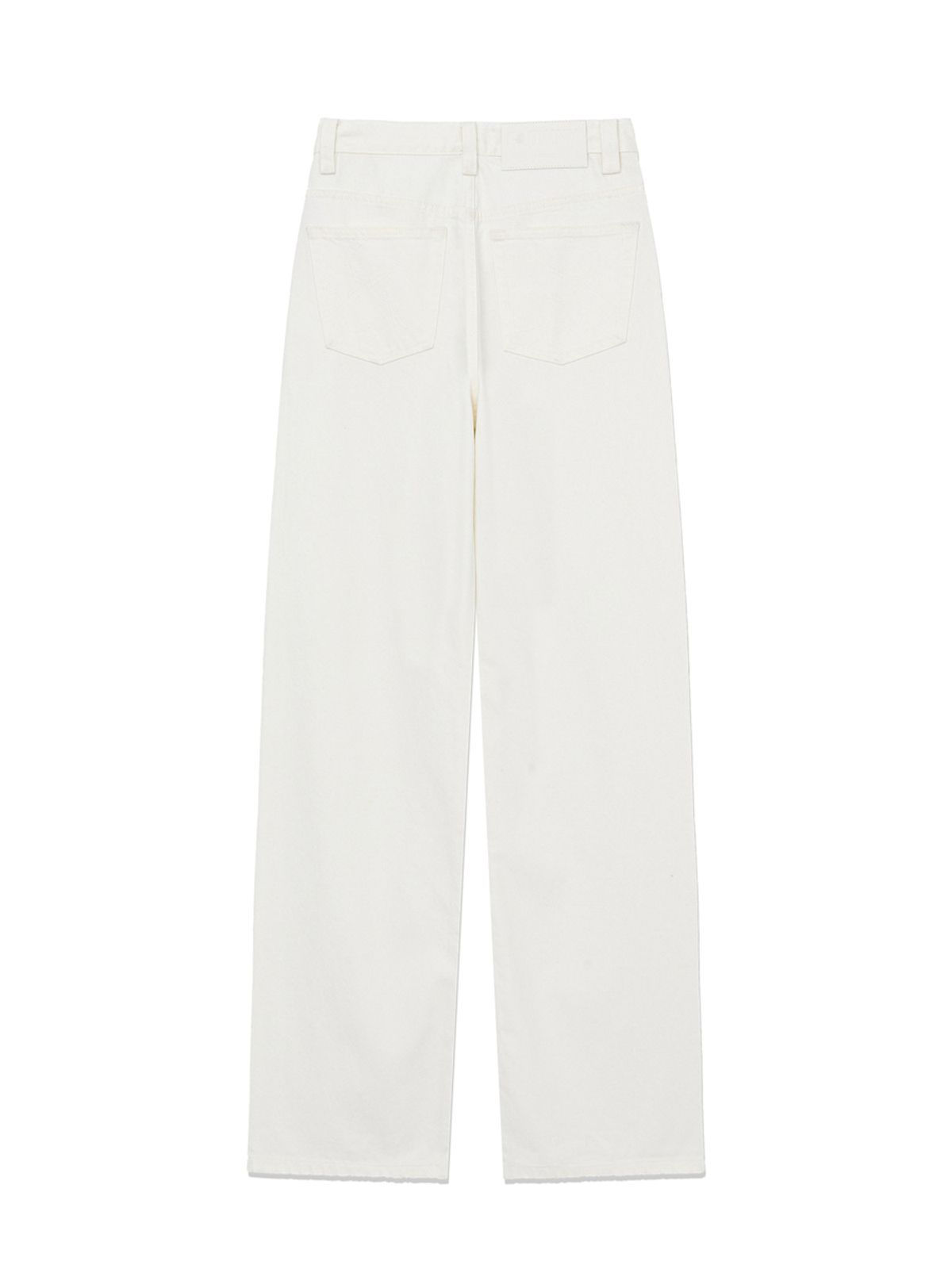 글로니(GLOWNY) THE LINDA HIGH WAIST WIDE JEANS (WHITE)
