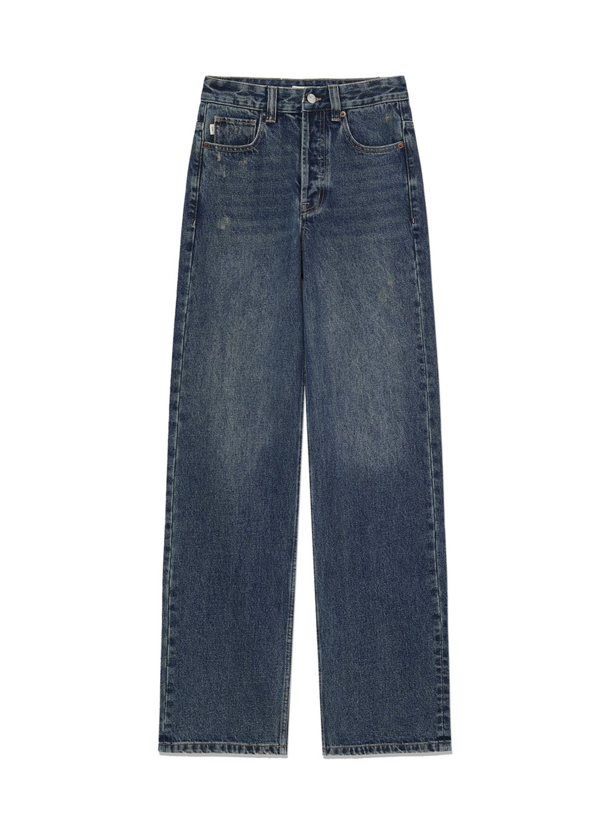 글로니(GLOWNY) THE LINDA HIGH WAIST WIDE JEANS (HERITAGE BLUE)