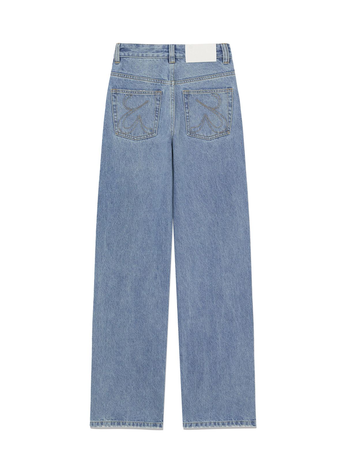 글로니(GLOWNY) THE LINDA HIGH WAIST WIDE JEANS (LIGHT BLUE)
