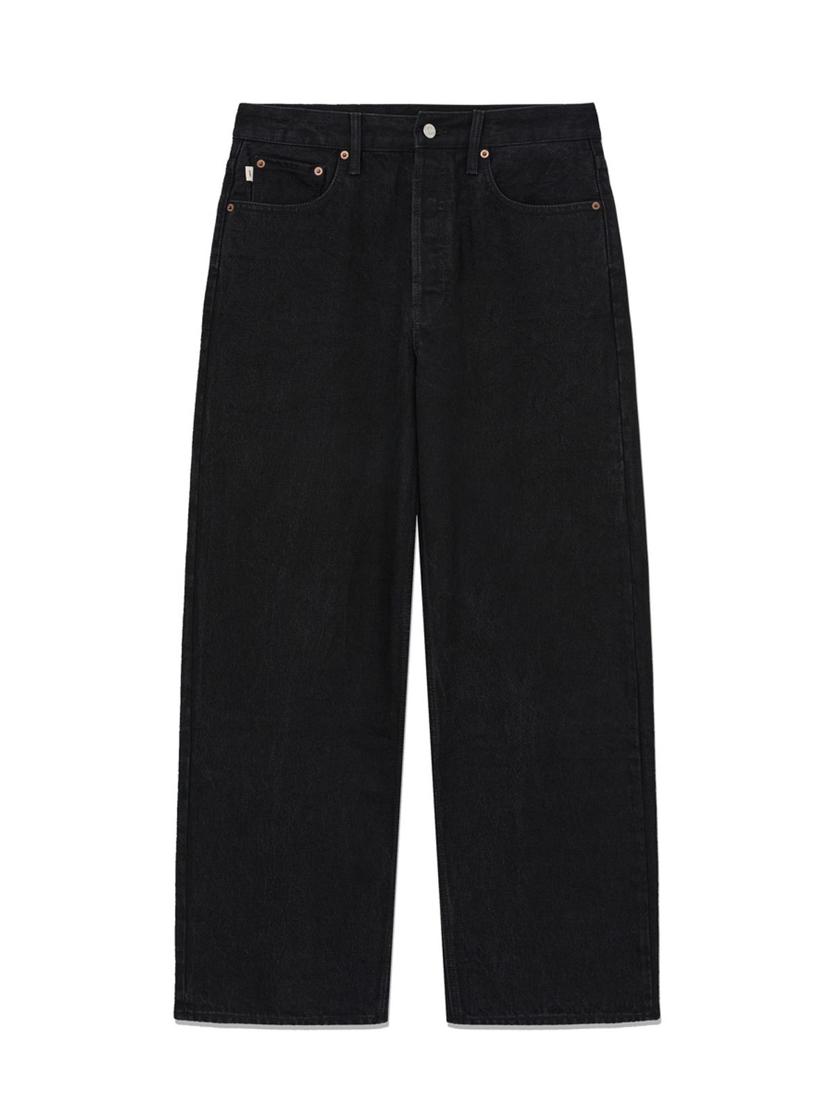 글로니(GLOWNY) THE BELLA BAGGY JEANS (BLACK)