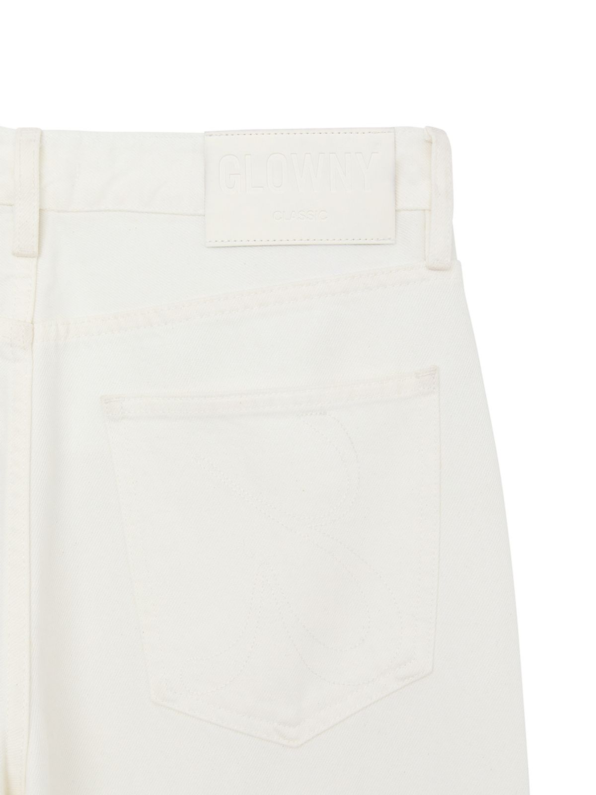 글로니(GLOWNY) THE BELLA BAGGY JEANS (WHITE)
