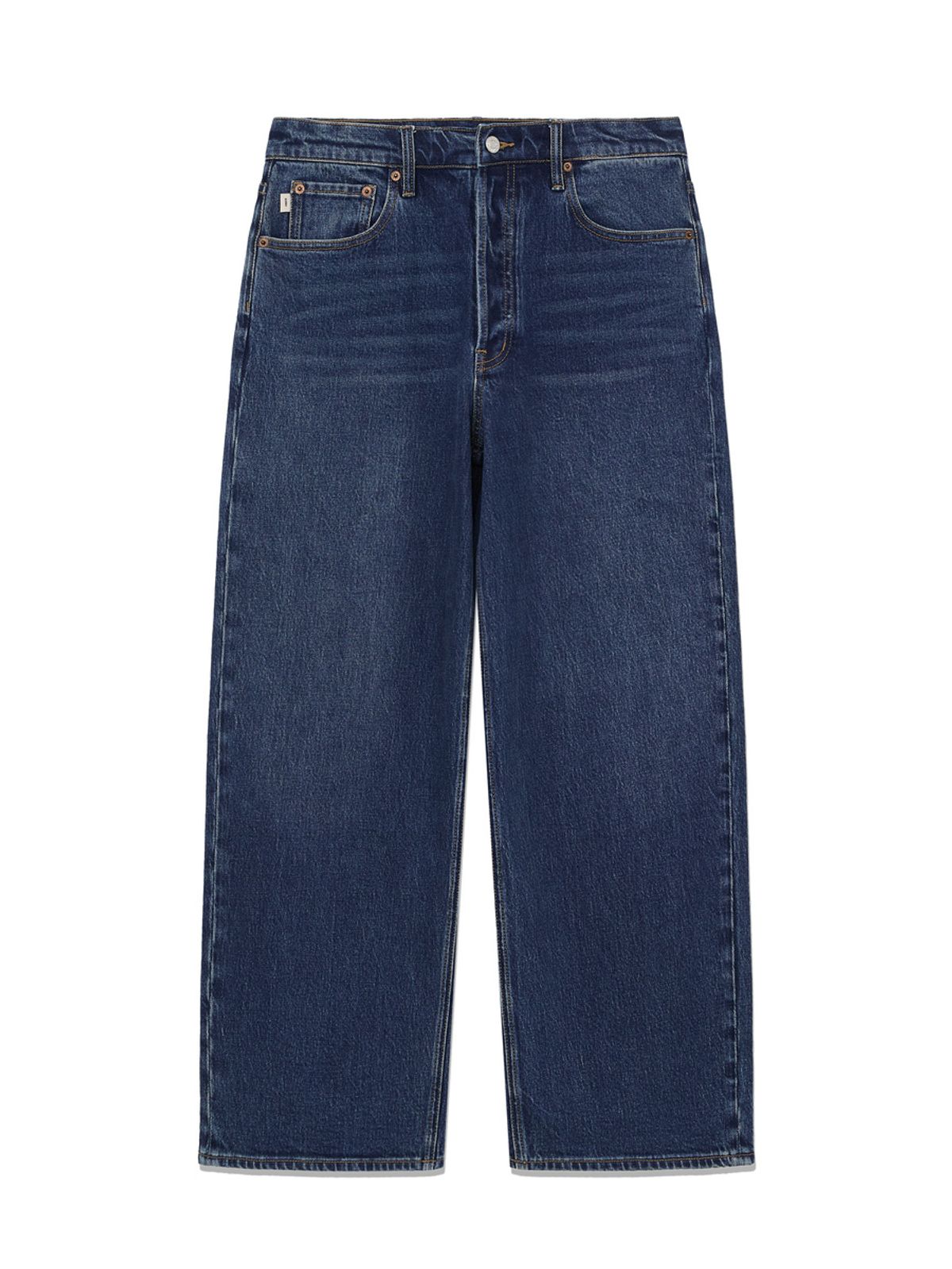 글로니(GLOWNY) THE BELLA BAGGY JEANS (DEEP BLUE)