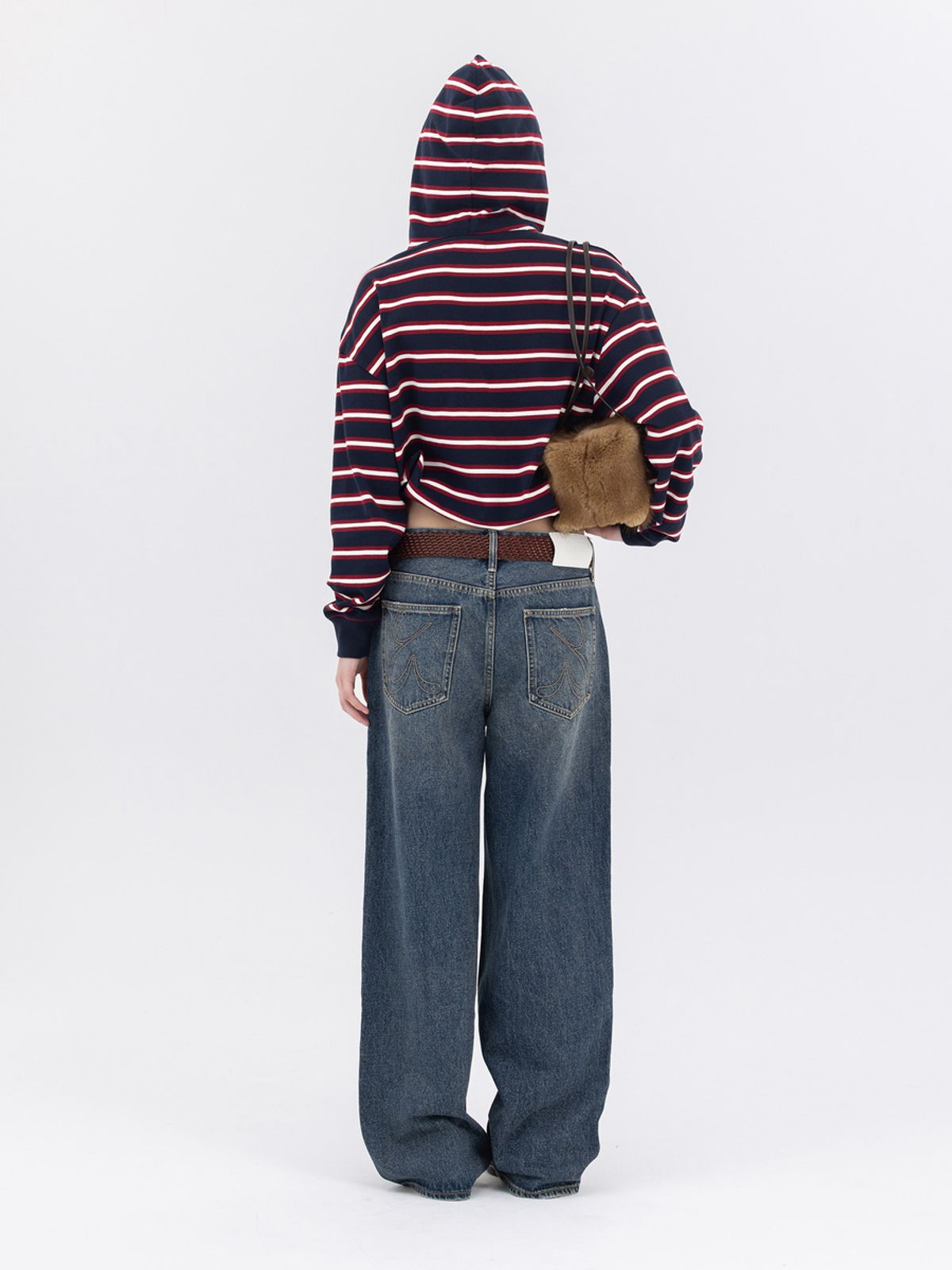 글로니(GLOWNY) THE BELLA BAGGY JEANS (HERITAGE BLUE)