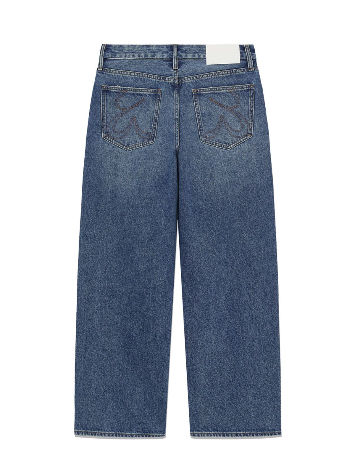 글로니(GLOWNY) THE BELLA BAGGY JEANS (OCEAN BLUE)