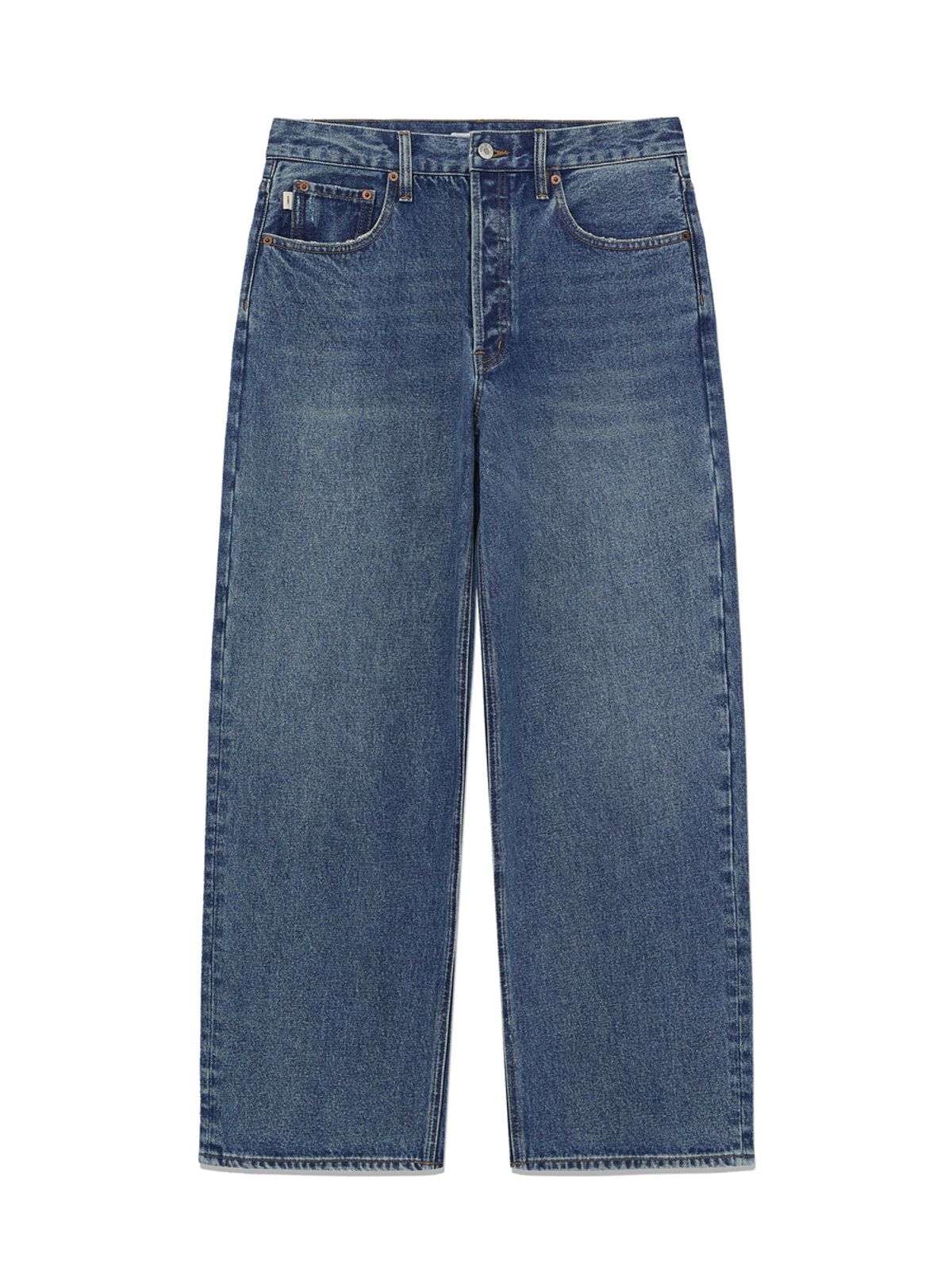 글로니(GLOWNY) THE BELLA BAGGY JEANS (OCEAN BLUE)