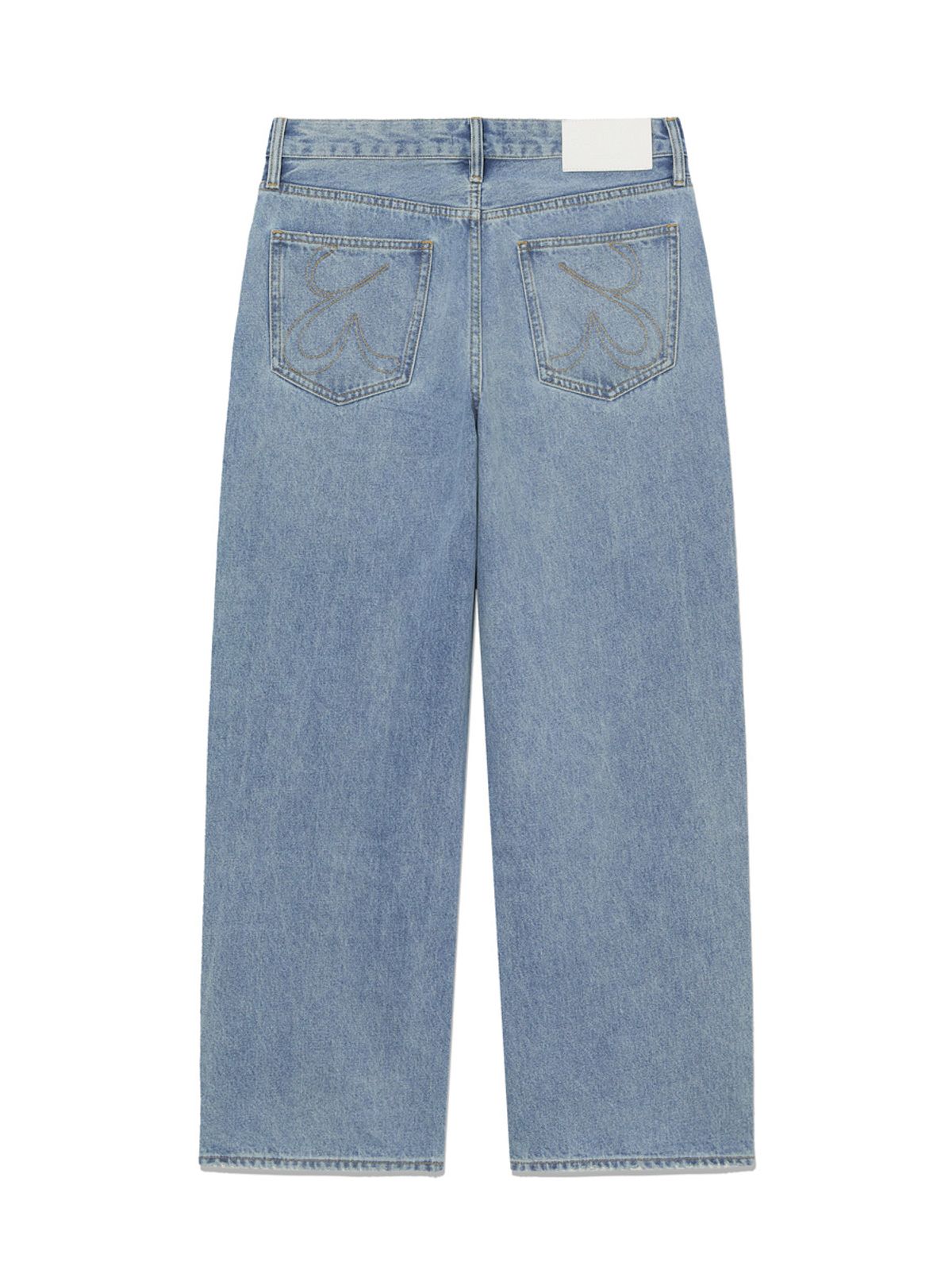 글로니(GLOWNY) THE BELLA BAGGY JEANS (LIGHT BLUE)