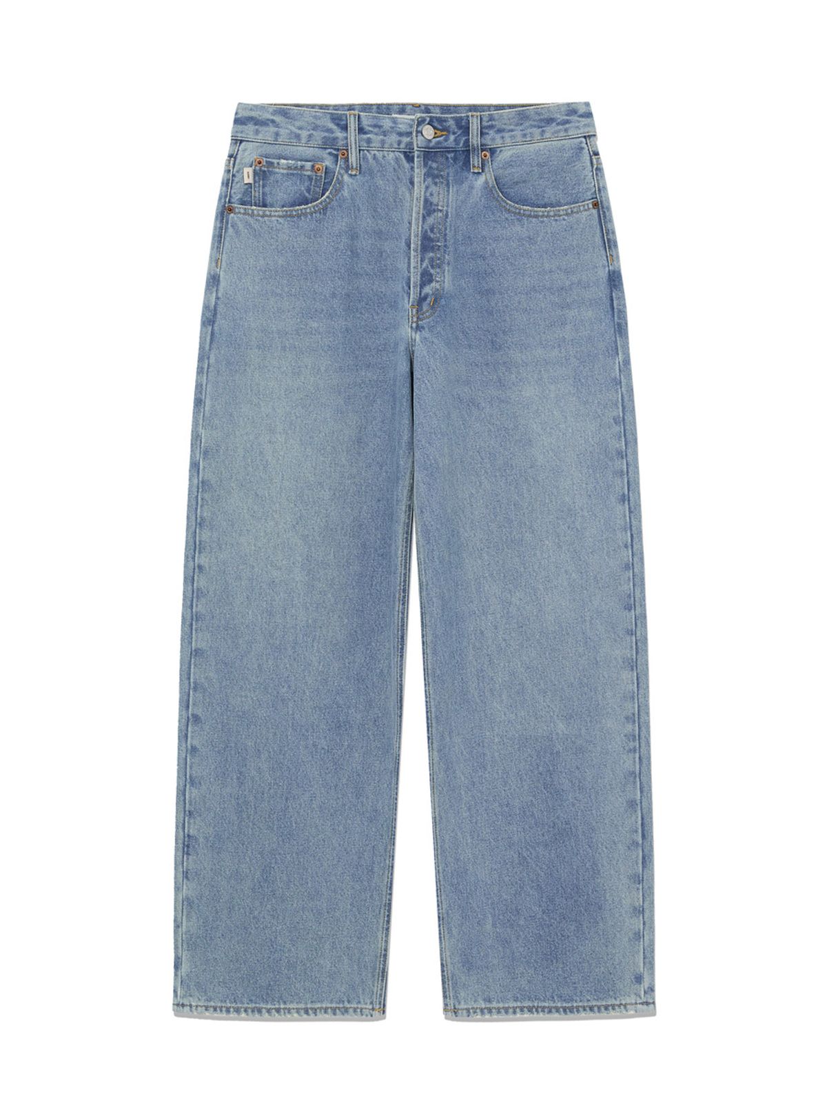 글로니(GLOWNY) THE BELLA BAGGY JEANS (LIGHT BLUE)