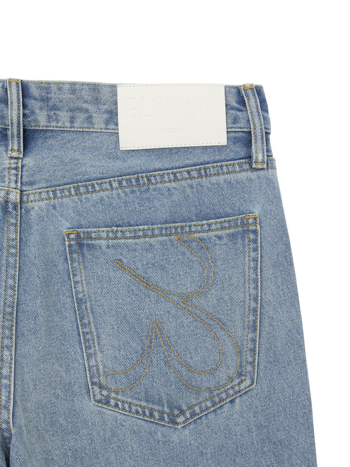 글로니(GLOWNY) THE BELLA BAGGY JEANS (LIGHT BLUE)