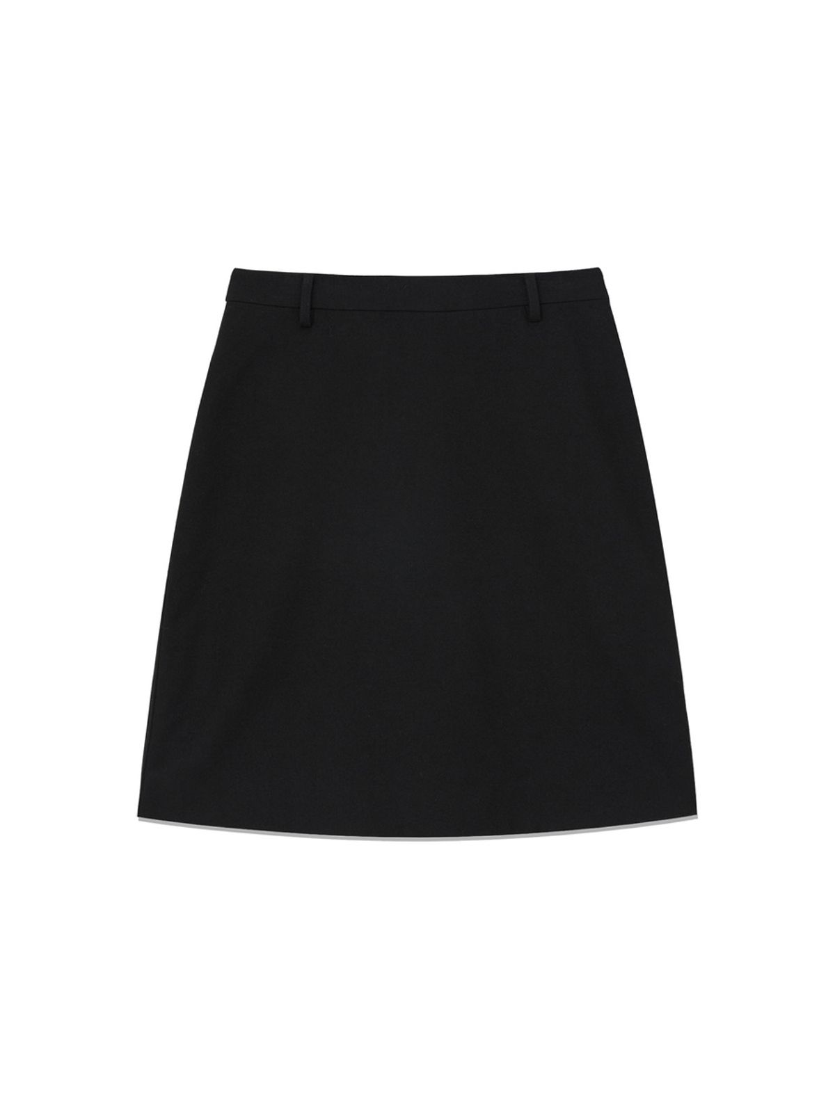 글로니(GLOWNY) G MONICA MIDI SKIRT (BLACK)