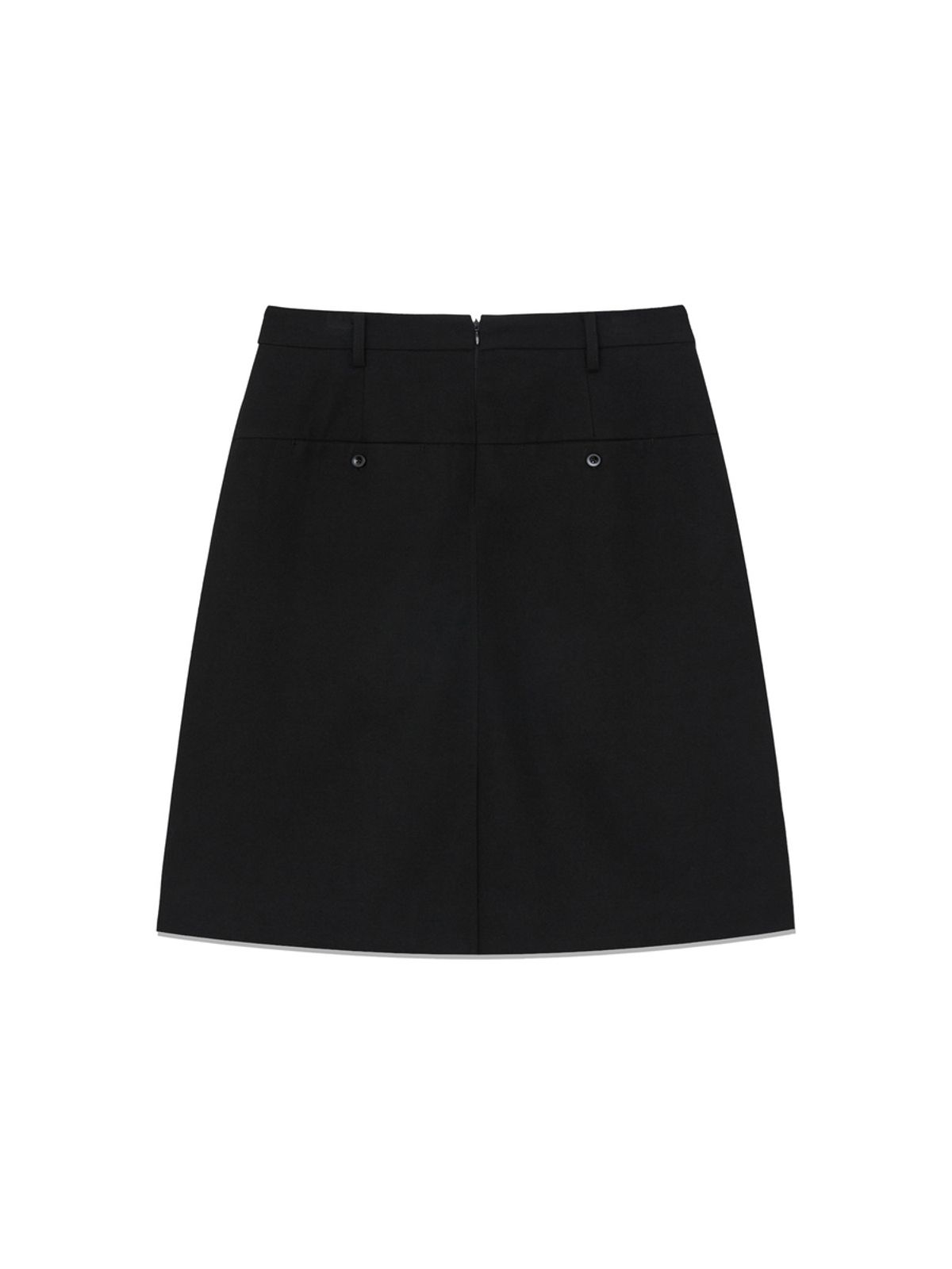 글로니(GLOWNY) G MONICA MIDI SKIRT (BLACK)