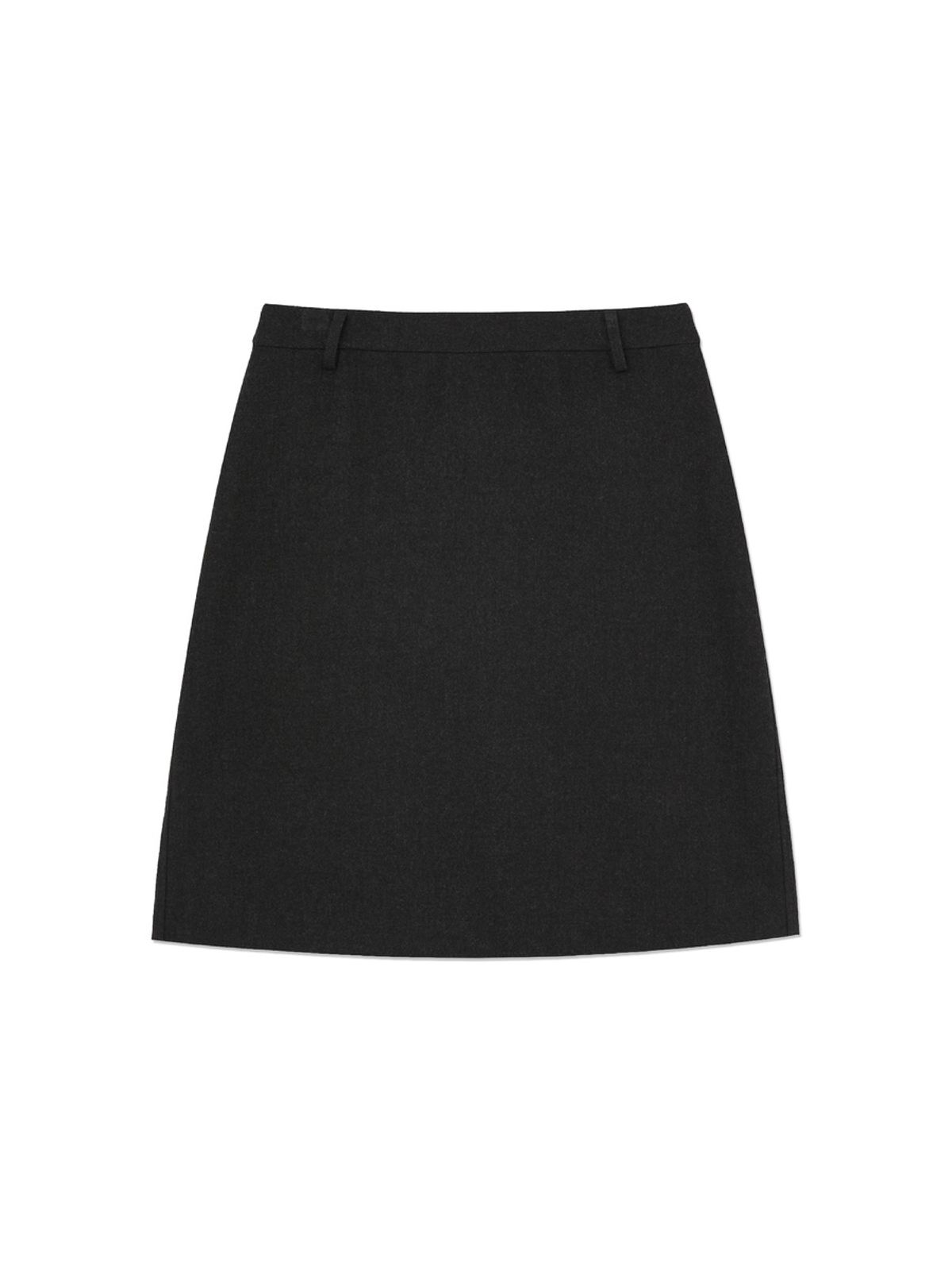 글로니(GLOWNY) G MONICA MIDI SKIRT (CHARCOAL)