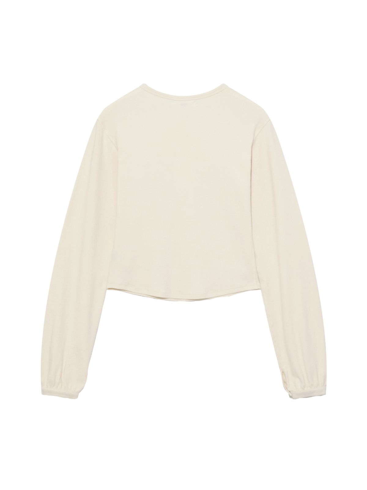 글로니(GLOWNY) G PLAIN HENLEY LONG SLEEVE (IVORY)