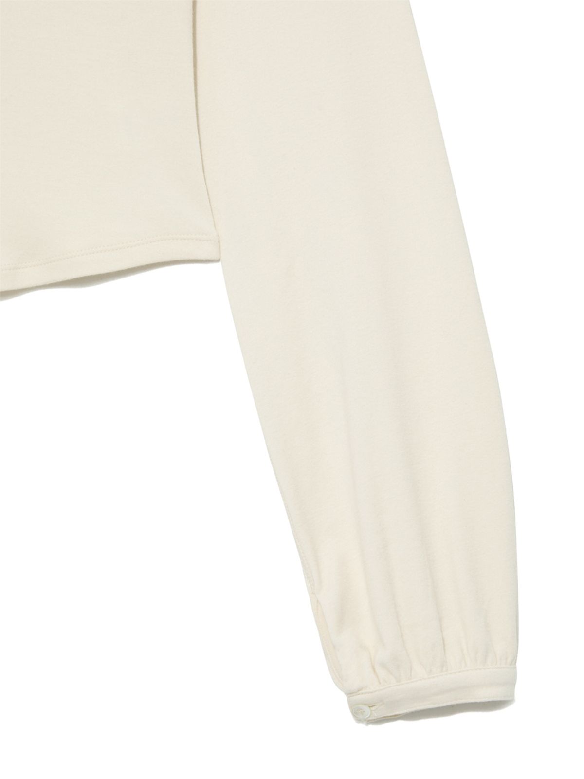 글로니(GLOWNY) G PLAIN HENLEY LONG SLEEVE (IVORY)