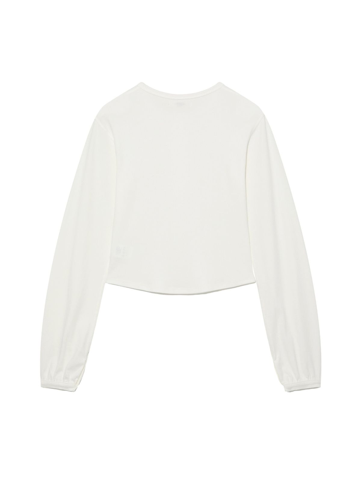 글로니(GLOWNY) G PLAIN HENLEY LONG SLEEVE (WHITE)