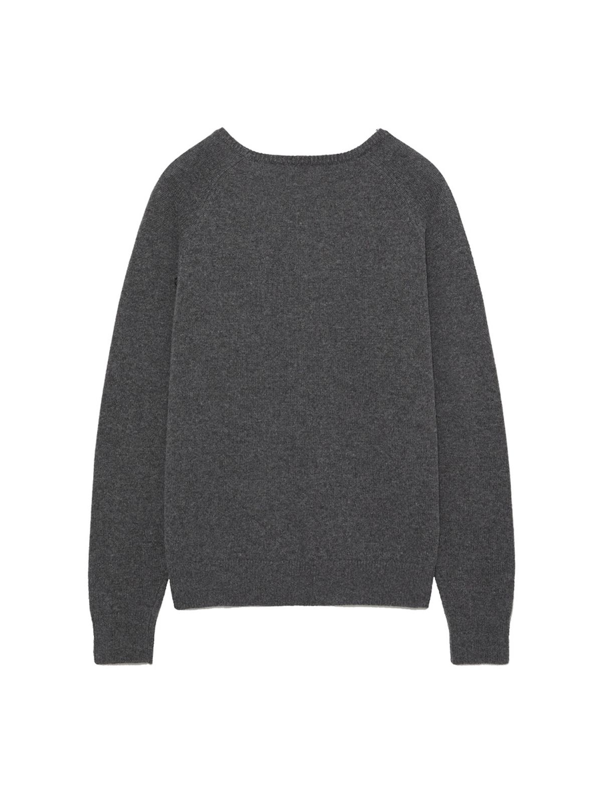 글로니(GLOWNY) G LOOSE DEEP V-NECK KNIT (GRAY)