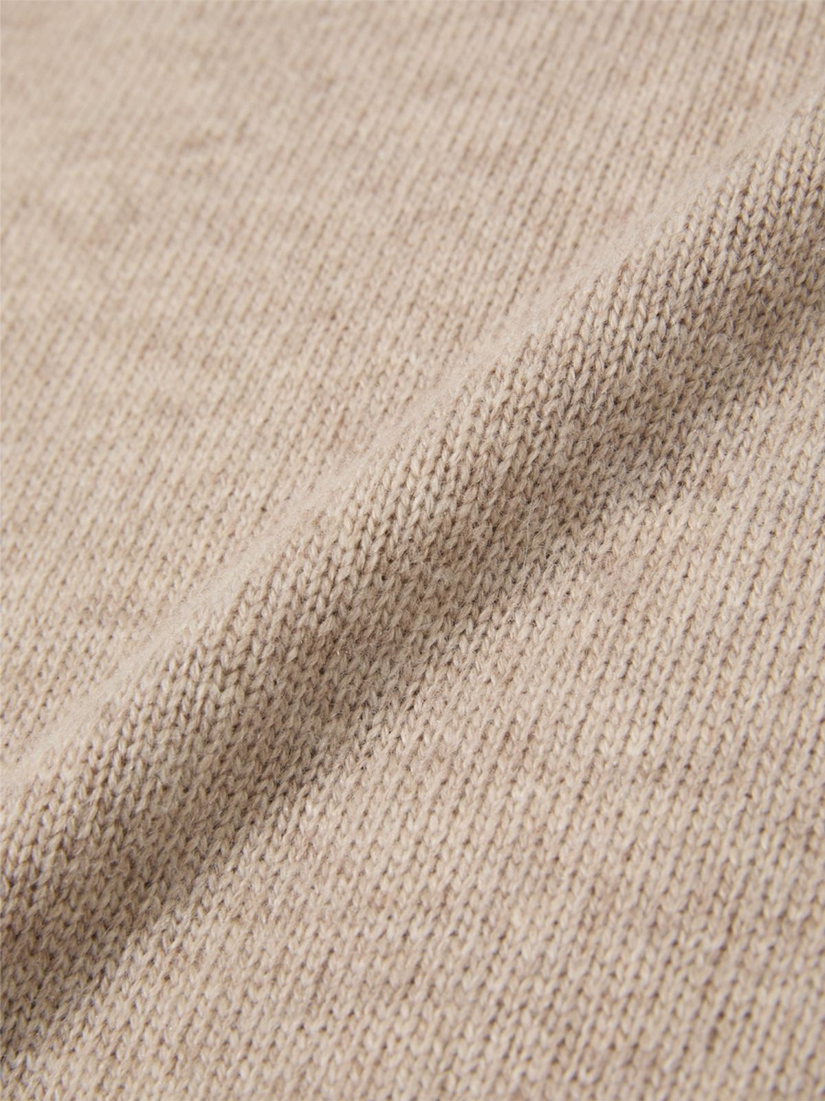 글로니(GLOWNY) G LOOSE DEEP V-NECK KNIT (OATMEAL)