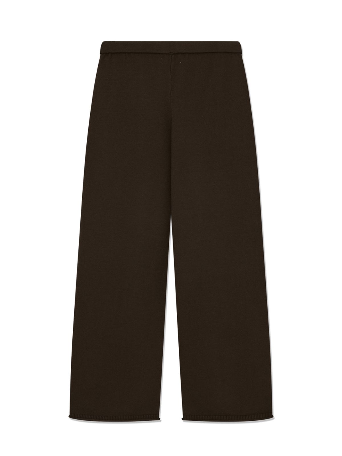 글로니(GLOWNY) G HUG KNIT PANTS (KHAKI BROWN)