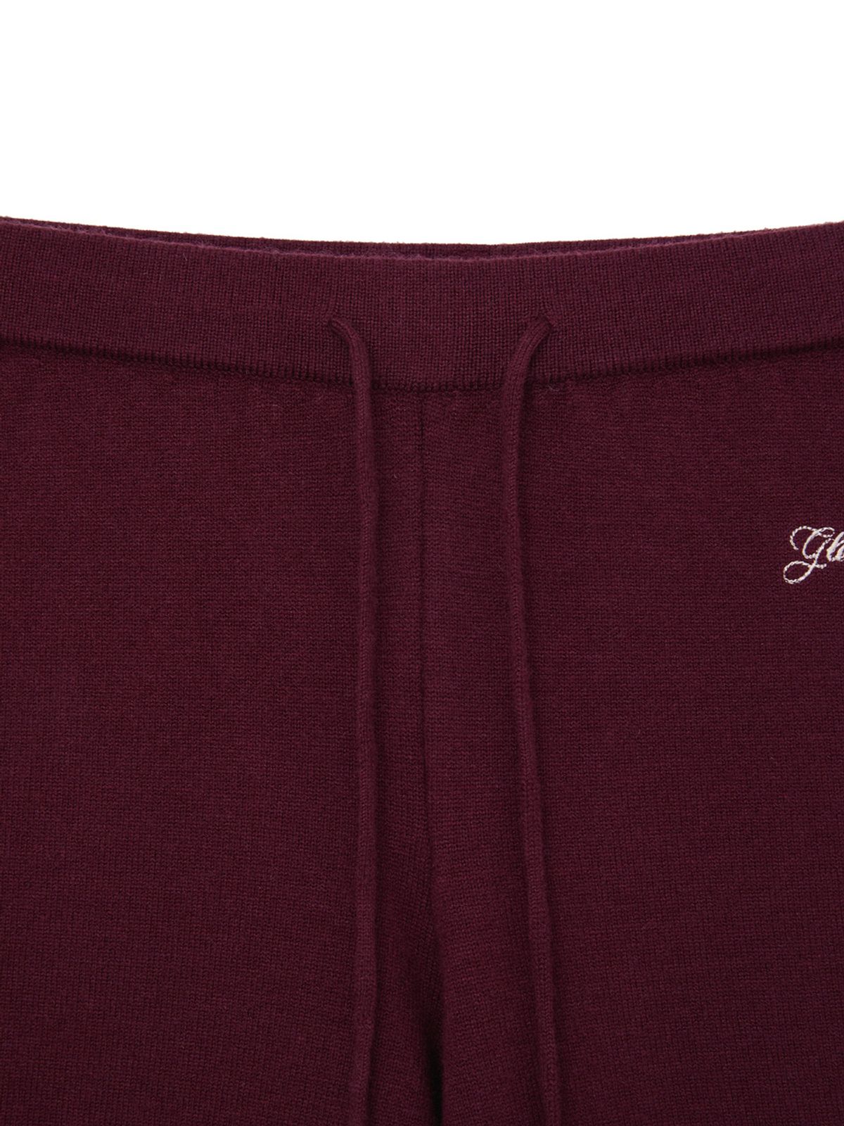 글로니(GLOWNY) G HUG KNIT PANTS (WINE)