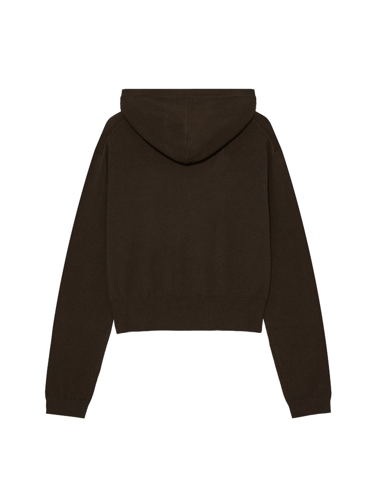 글로니(GLOWNY) G HUG V-NECK KNIT HOODIE (KHAKI BROWN)