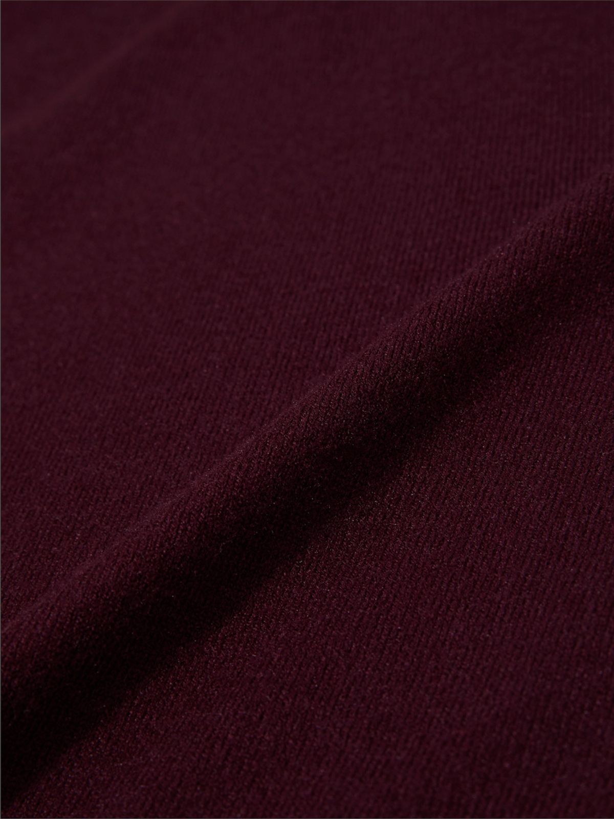 글로니(GLOWNY) G HUG V-NECK KNIT HOODIE (WINE)