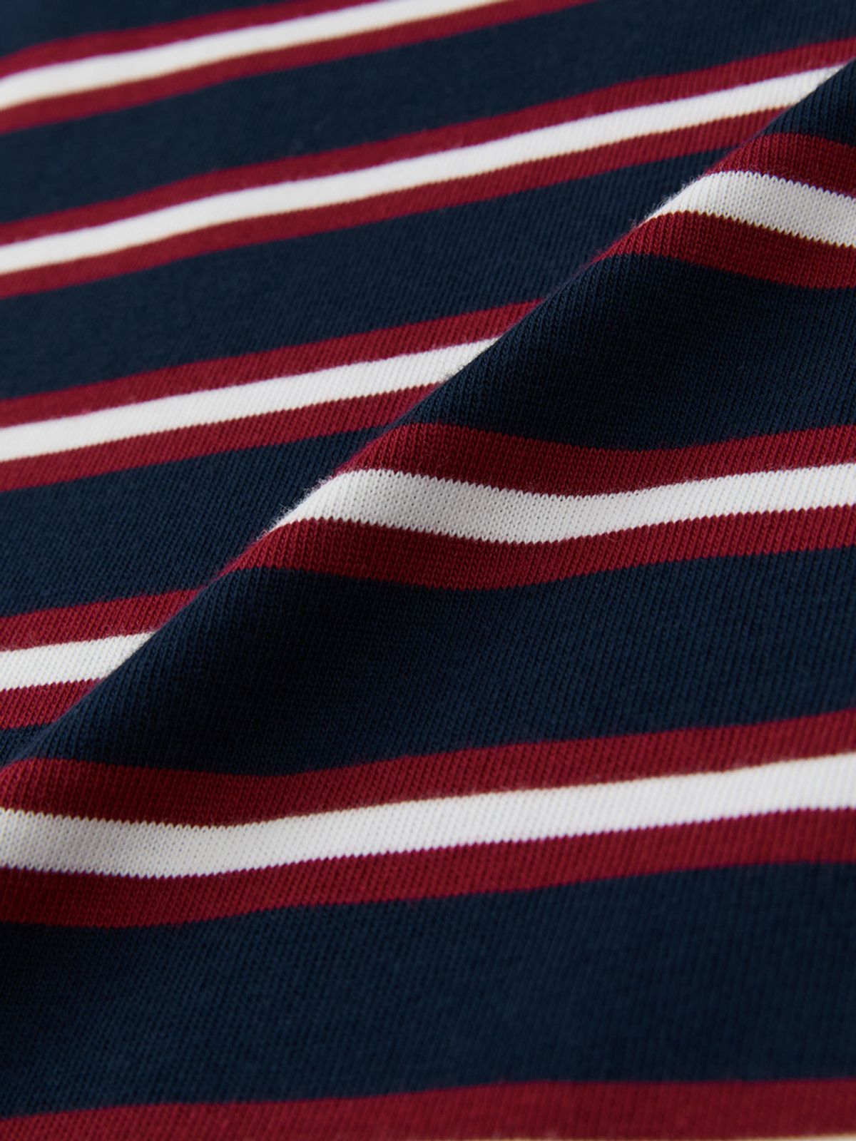 글로니(GLOWNY) HERITAGE STRIPE BUTTON HOODIE (NAVY)