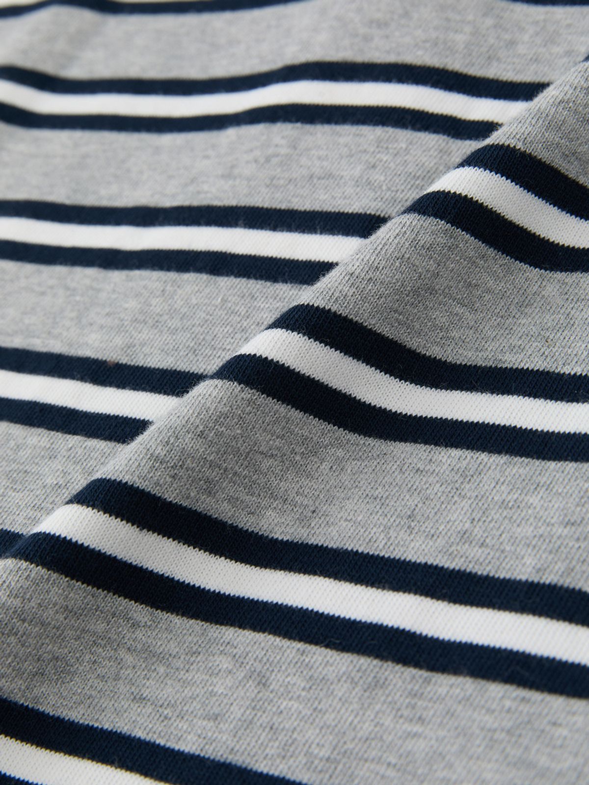 글로니(GLOWNY) HERITAGE STRIPE BUTTON HOODIE (GRAY)