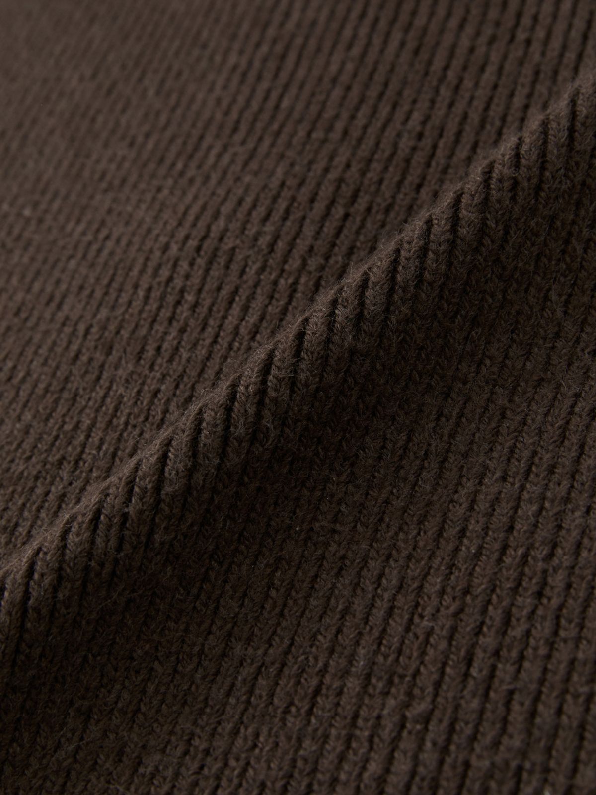글로니(GLOWNY) G HALF NECK KNIT ZIP UP (BROWN)