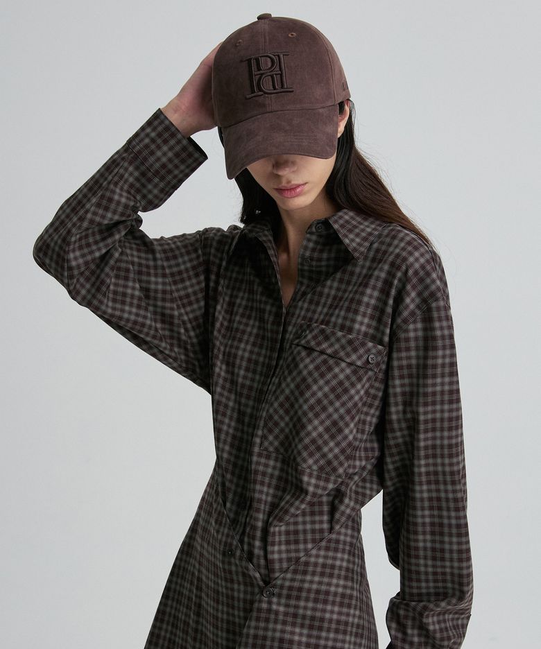 SYMBOL LOGO BALL CAP COCOA BROWN