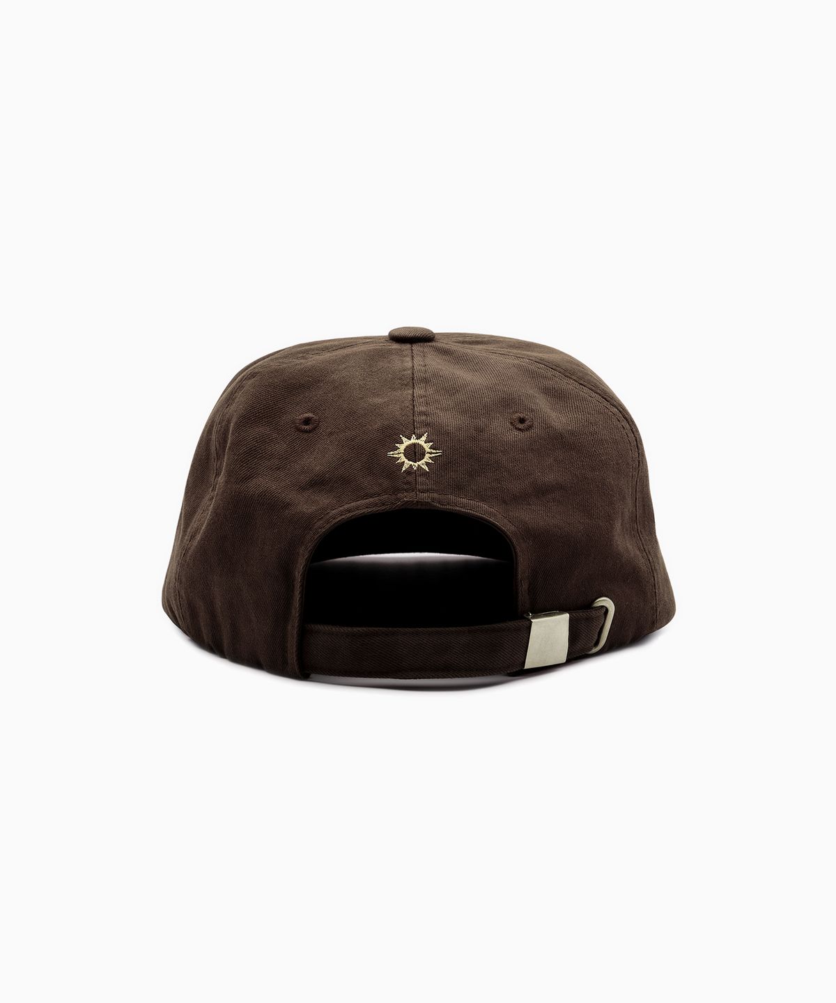 헬로 선라이즈(HELLO SUNRISE) VTG Arch Logo Relaxed Fit 6P Cap_Brown