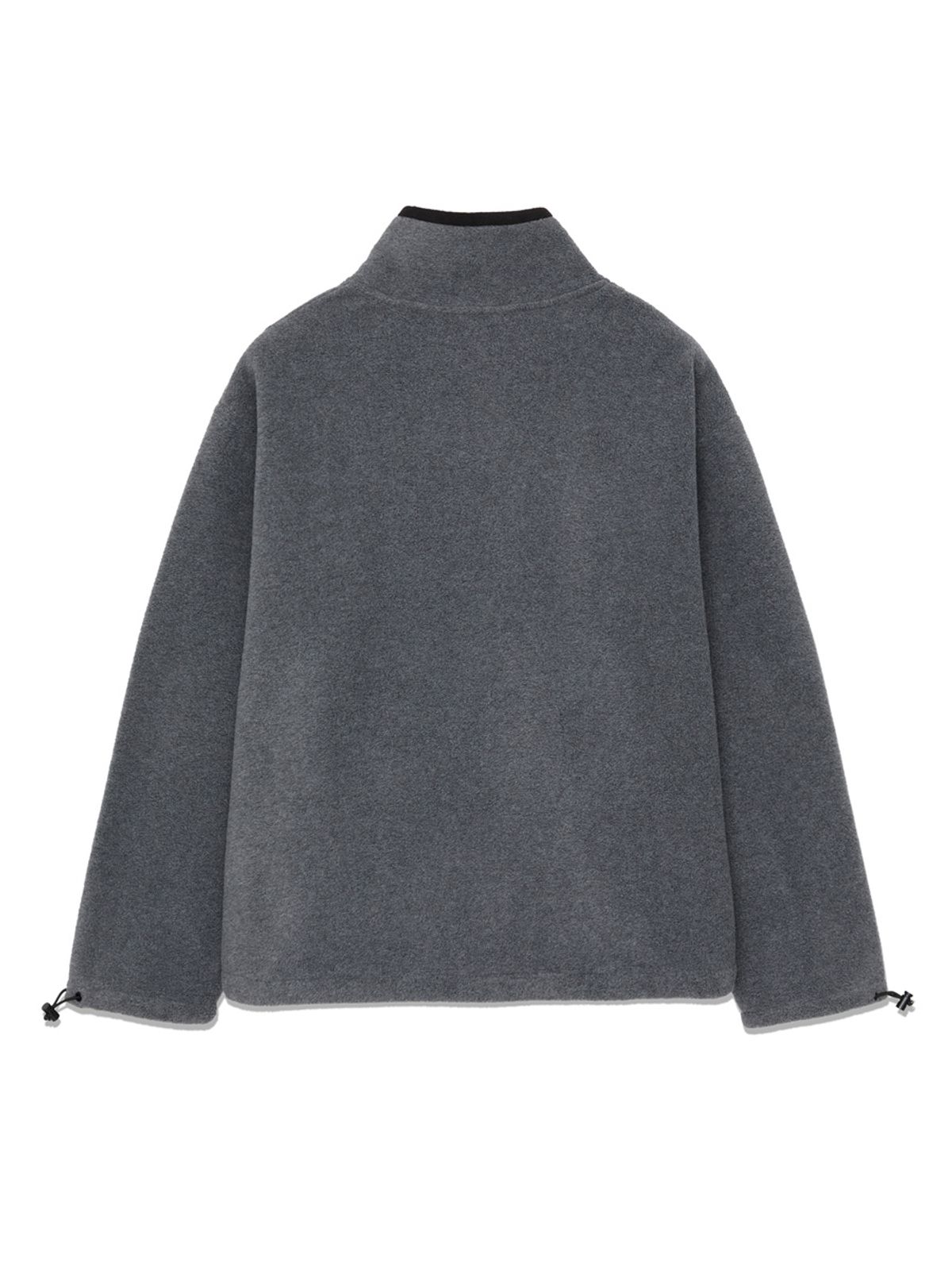 글로니(GLOWNY) G FLEECE ZIP UP (CHARCOAL)