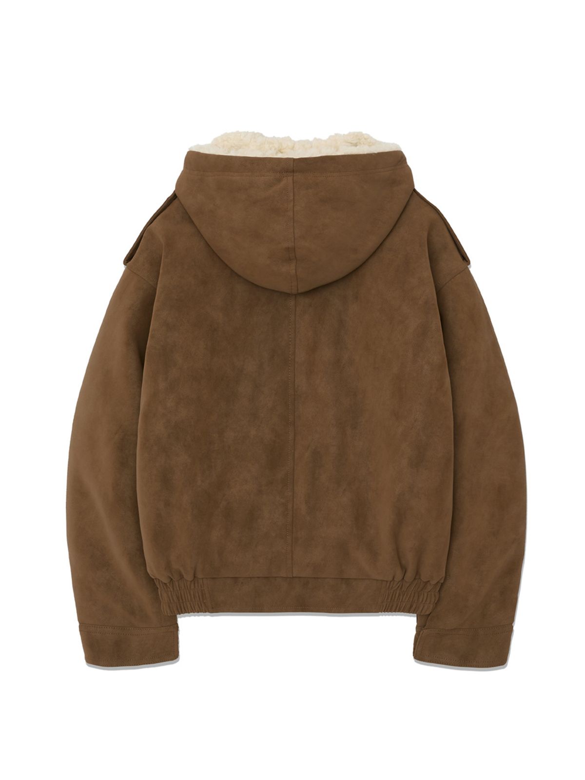 글로니(GLOWNY) G MATTE SUEDE JUMPER (BROWN)