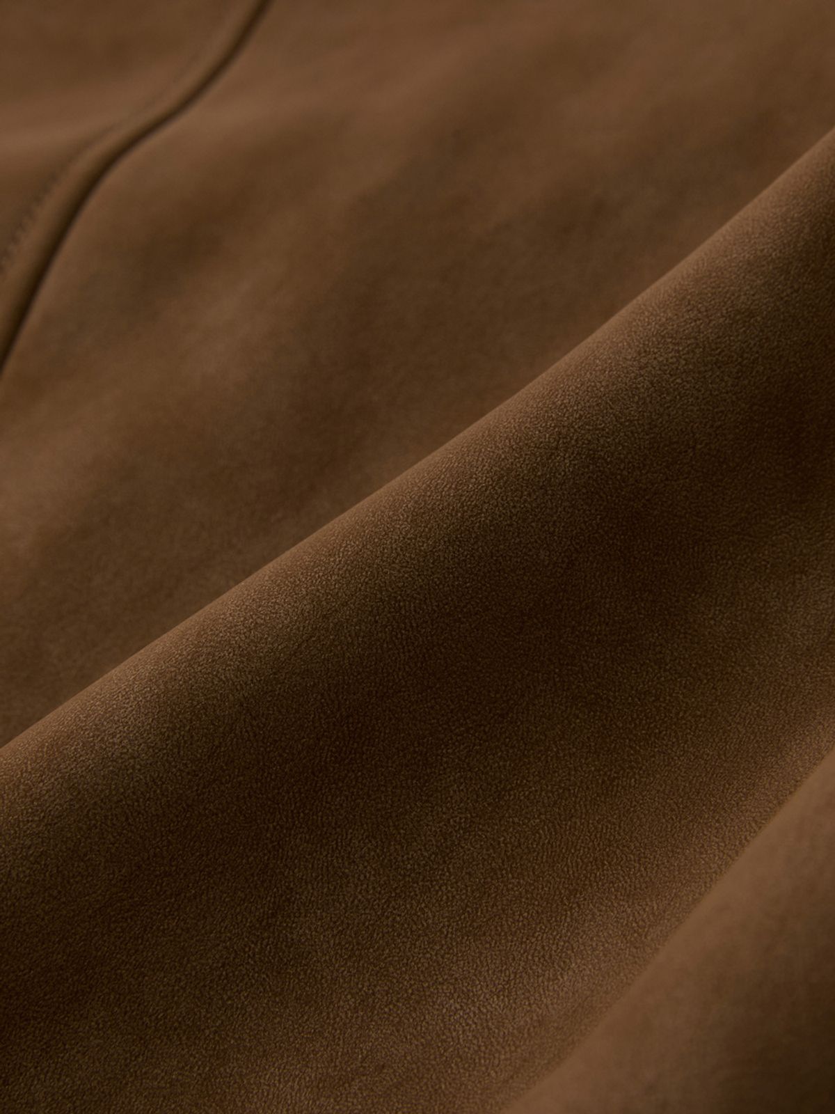 글로니(GLOWNY) G MATTE SUEDE JUMPER (BROWN)