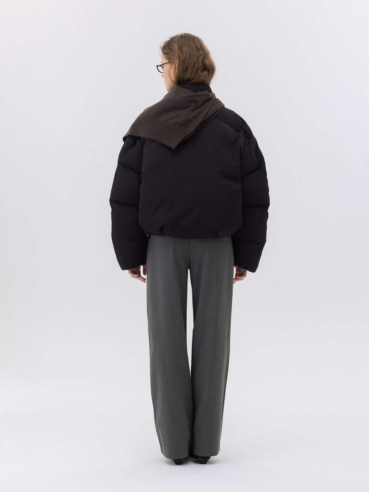 글로니(GLOWNY) G NUAGE PUFFER JACKET (BLACK)