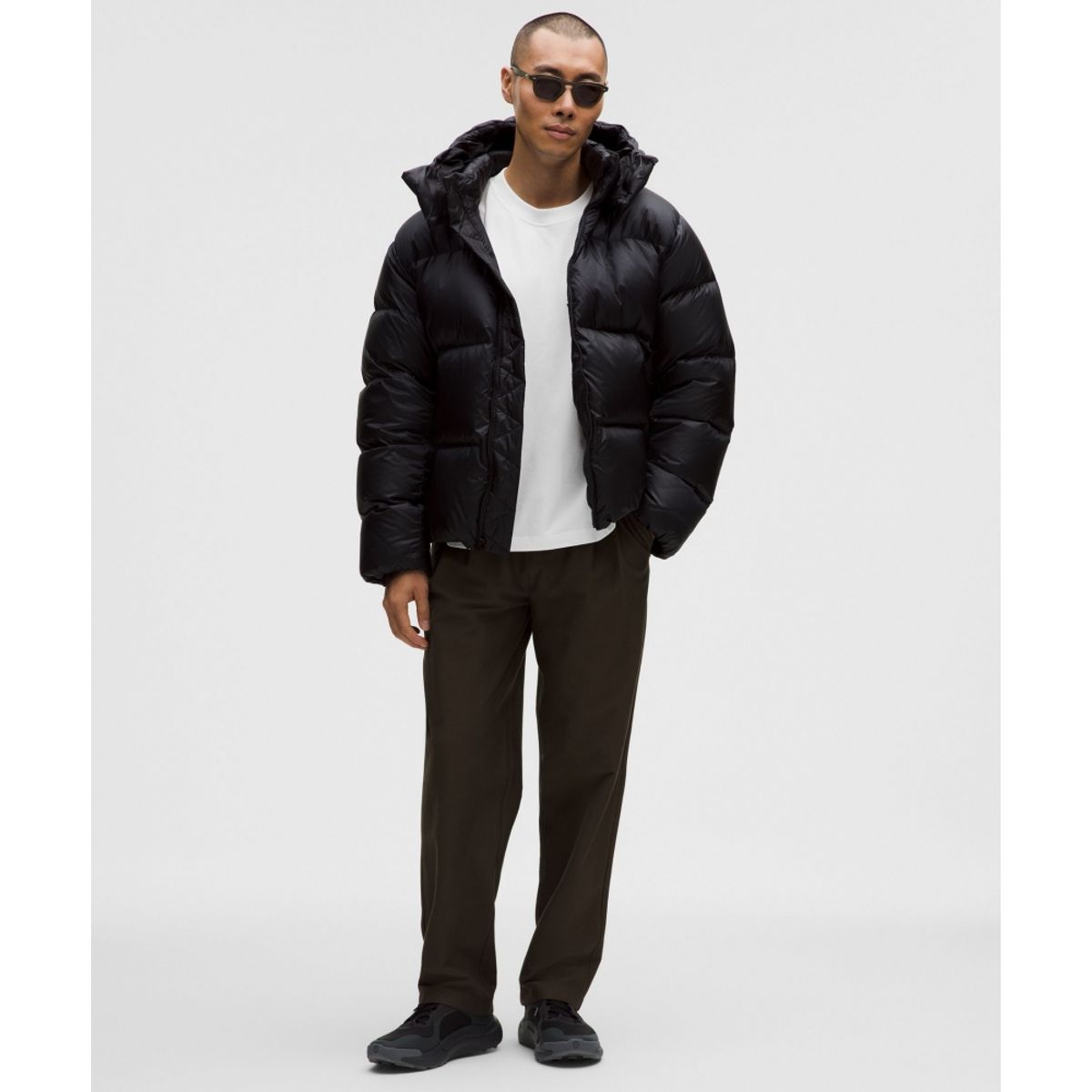 룰루레몬(LULULEMON) 헤비웨이트 코튼 오버사이즈드 롱슬리브 셔츠  WHT
