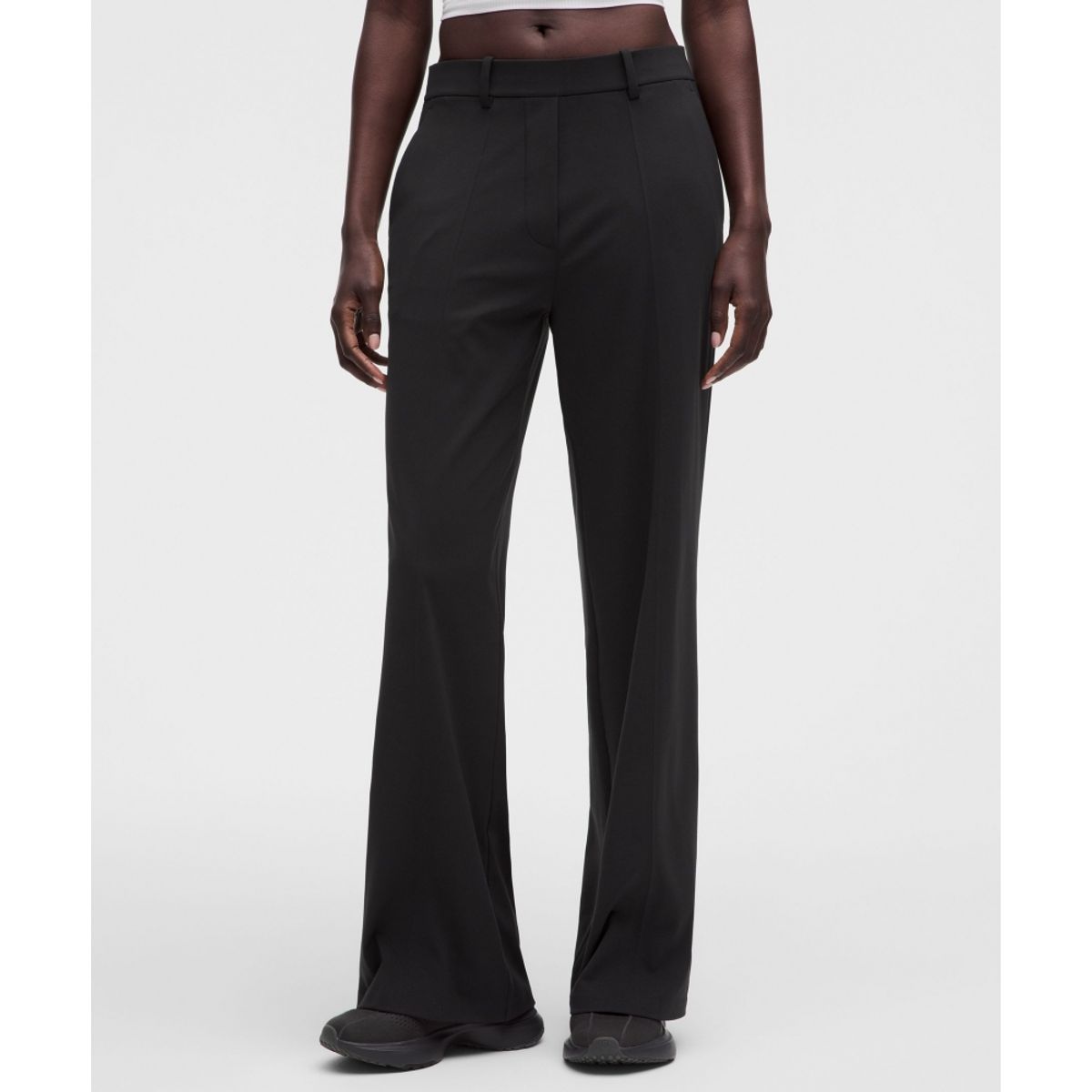 룰루레몬(LULULEMON) 데이드리프트 미드라이즈 스택 레그 트라우저 *레귤러  BLK
