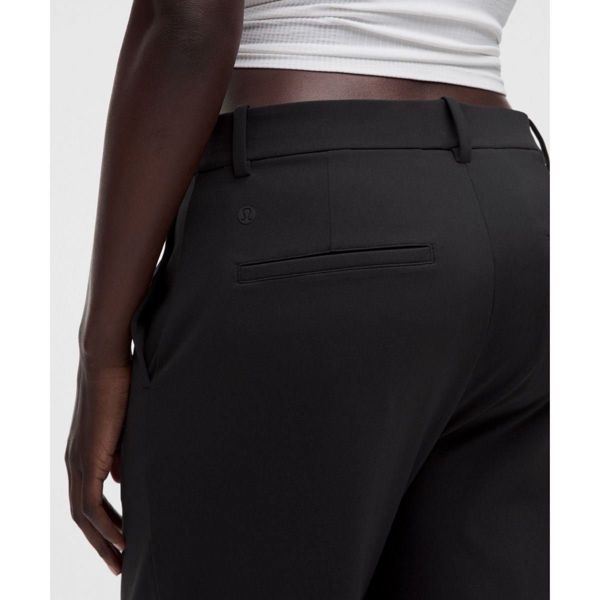 룰루레몬(LULULEMON) 데이드리프트 미드라이즈 스택 레그 트라우저 *레귤러  BLK
