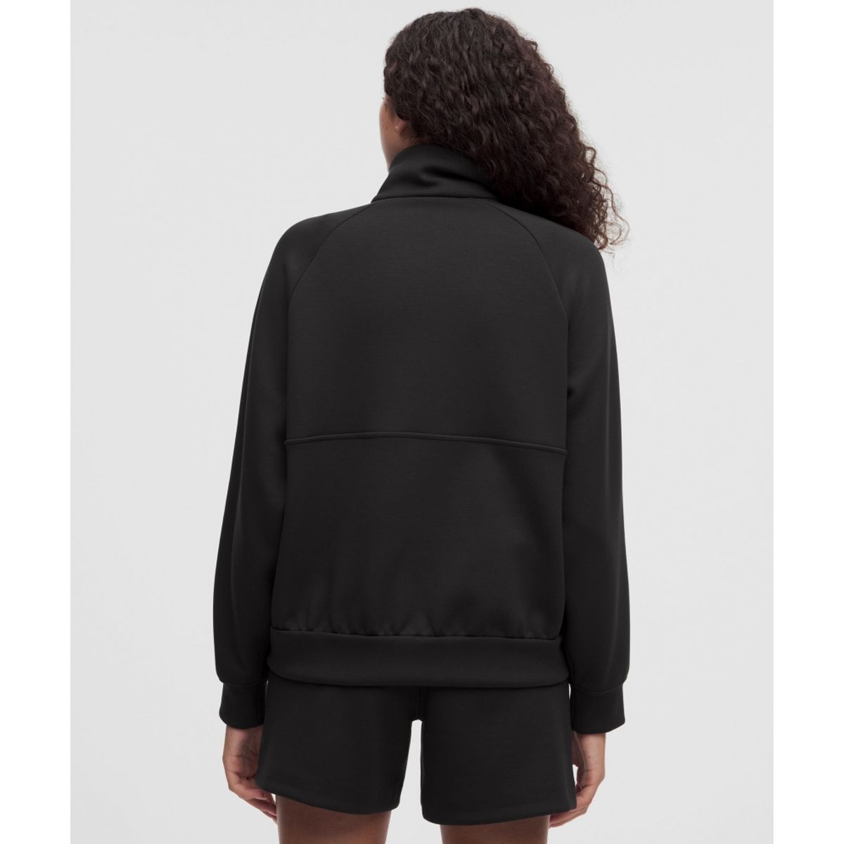 룰루레몬(LULULEMON) 스무드 스페이서 오버사이즈드 풀집  BLK