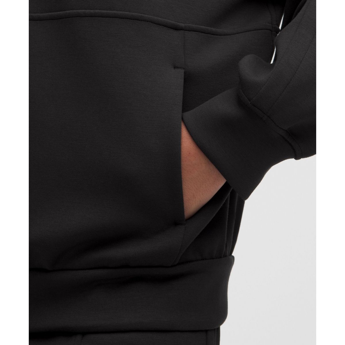 룰루레몬(LULULEMON) 스무드 스페이서 오버사이즈드 풀집  BLK