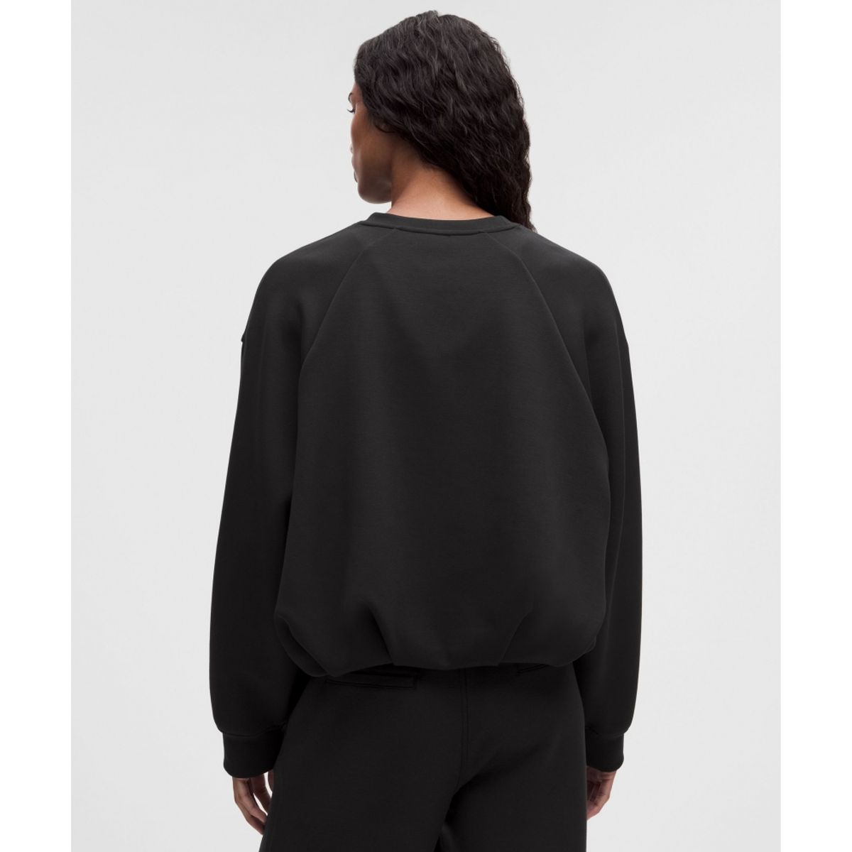룰루레몬(LULULEMON) 스무드 스페이서 오버사이즈드 크루  BLK