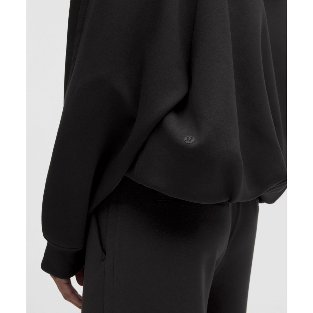 룰루레몬(LULULEMON) 스무드 스페이서 오버사이즈드 크루  BLK