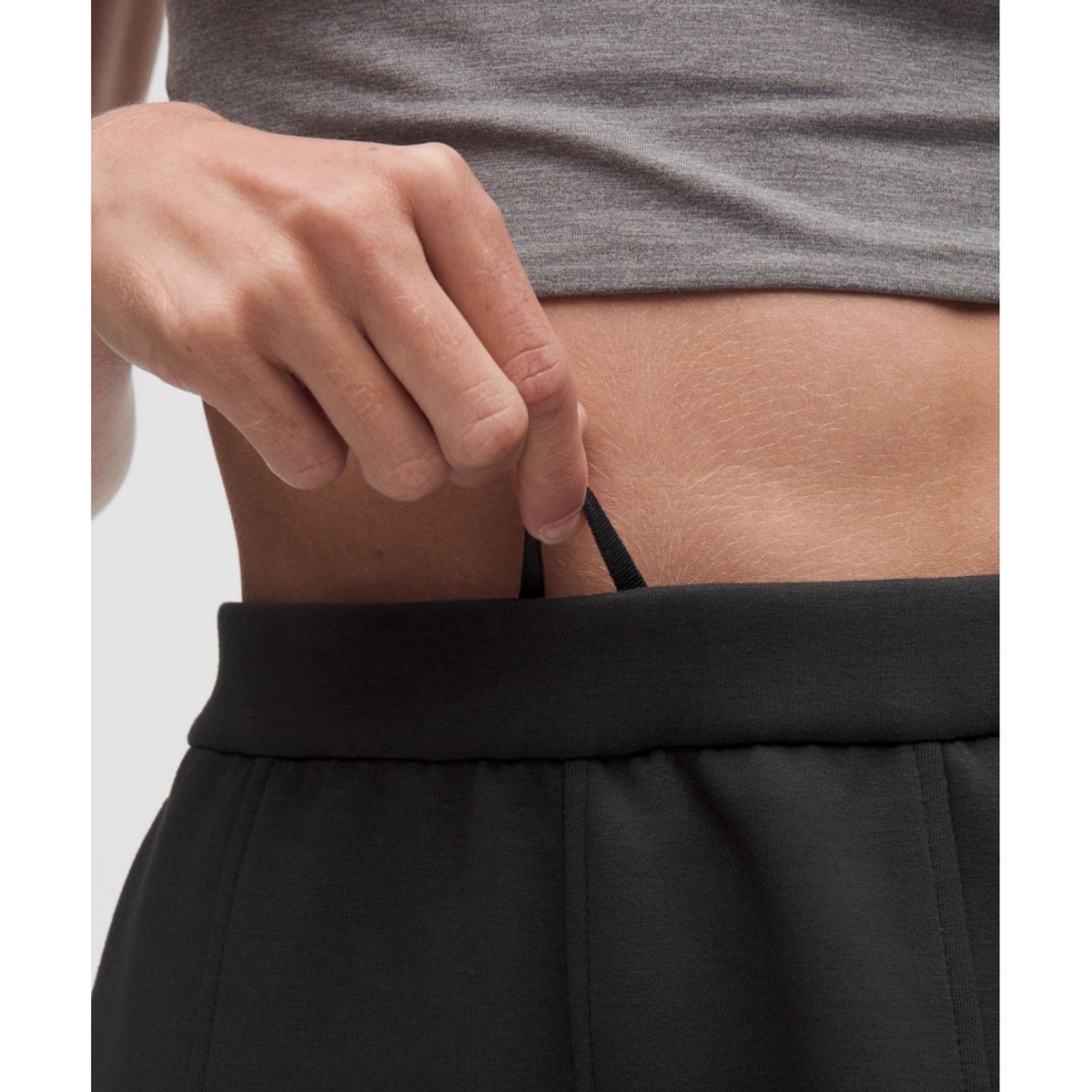 룰루레몬(LULULEMON) 스무드 스페이서 하이라이즈 쇼츠 5inch  BLK