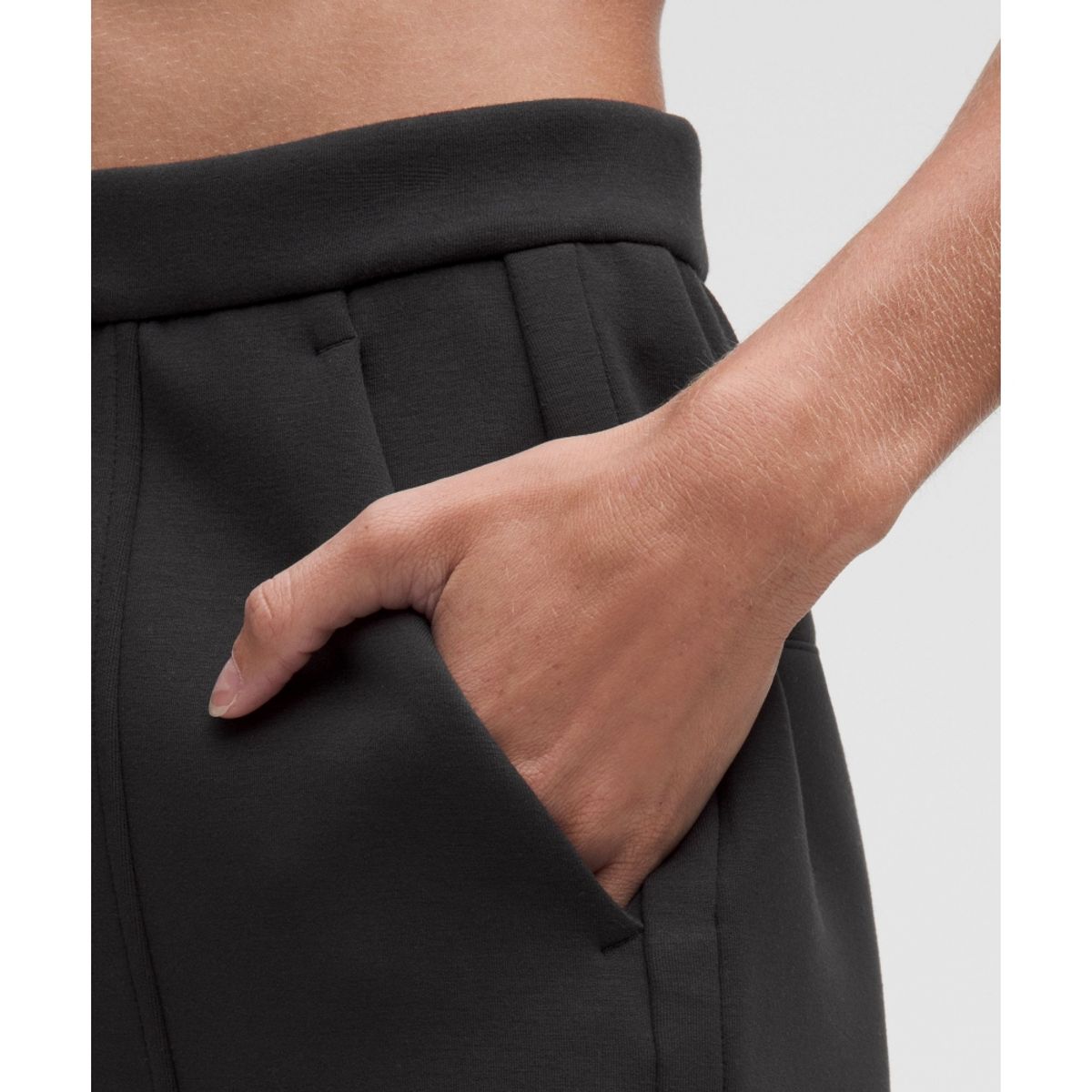 룰루레몬(LULULEMON) 스무드 스페이서 하이라이즈 쇼츠 5inch  BLK