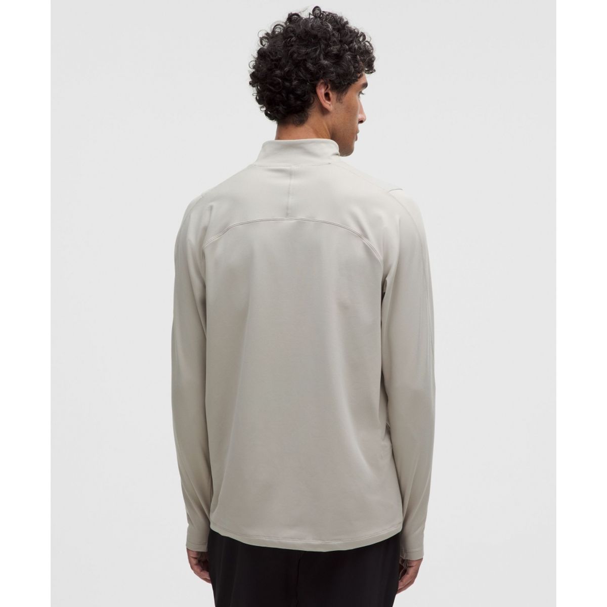 룰루레몬(LULULEMON) Rulu 플리스 하프집 롱슬리브 셔츠  GREH